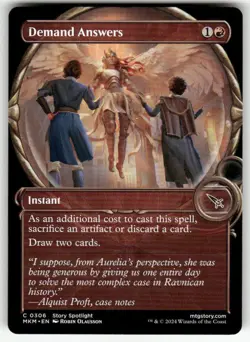 Demand Answers (Showcase) #306 C MTG Murders at Karlov Manor - Image 1