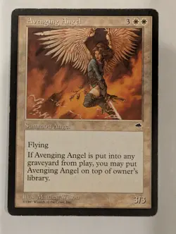 Avenging Angel - Tempest - Magic the Gathering MTG Nice! - Image 1