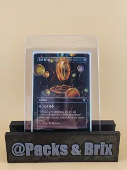 Sol Ring (Borderless) Commander Masters Foil LP - Image 1