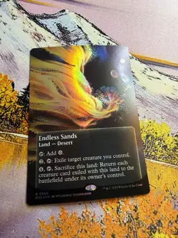 Foil #0060 Endless Sands Borderless Edge of Eternities Stellar Sights EOS - Image 1