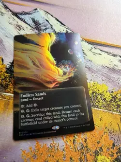 Foil #0060 Endless Sands Borderless Edge of Eternities Stellar Sights EOS - Image 2
