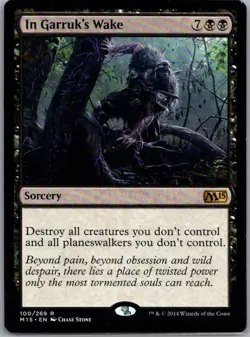 In Garruk's Wake R Magic 2015 (M15) 100 LP - Image 1