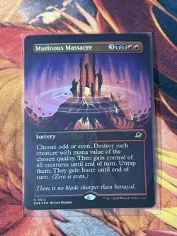 Mutinous Massacre - Borderless Foil - Edge of Eternities - EOE R 0314 Pack Fresh - Image 4
