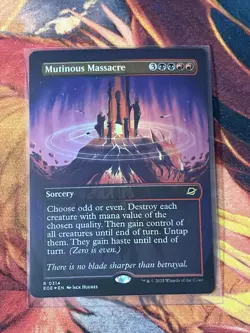 Mutinous Massacre - Borderless Foil - Edge of Eternities - EOE R 0314 Pack Fresh - Image 5