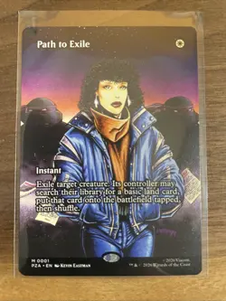 Path to Exile (Borderless) 0001 PZA Teenage Mutant Ninja Turtles TMNT - MTG NM/M - Image 1