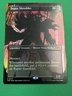 Super Shredder (Borderless Legendary Creature, Foil ) 0217 TMT - Image 1