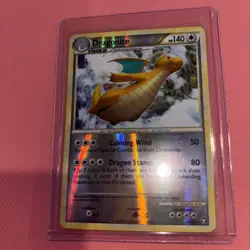 Pokemon TCG Dragonite HS-Triumphant 18/102 Reverse Holo Rare Card - NM set - Image 2