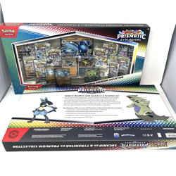 Pokemon Prismatic Evolutions Lucario ex Tyranitar ex Premium Collection LOT OF 2 - Image 2
