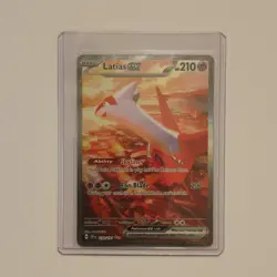 Pokemon Latias ex 239/191 Sv08: Surging Sparks Special Illustration Rare EX Holo - Image 1