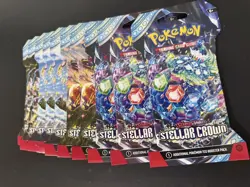 10x Stellar Crown Sleeved Booster Packs FACTORY SEALED! SV07 Pokemon TCG - Image 2