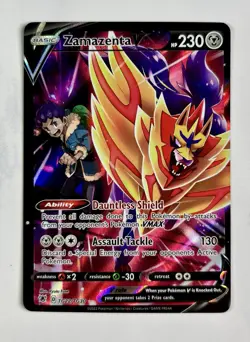 Zamazenta V 2022 Pokemon Astral Radiance Trainer Gallery #TG22/TG30 * Near Mint - Image 1