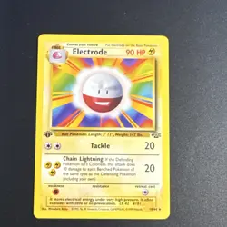 Pokemon TCG Electrode 1st Edition jungle non holo Rare 18/64 - Image 1