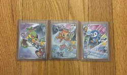 Pokemon First Partner Illustration Collection Promos Chimchar Turtwig Piplup - Image 1