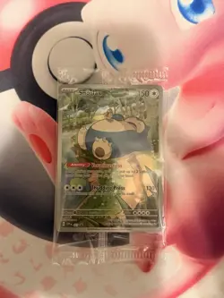 Pokemon Snorlax 151 Scarlet & Violet Promo Basic English Card 2023 - Image 1