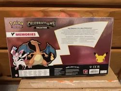 SEALED Pokemon Celebrations Special V Memories Lance's Charizard & Dark Sylveon - Image 2