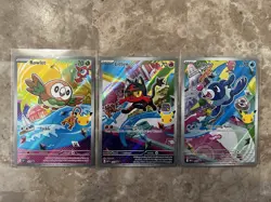 Pokemon First Partners Promo Illustration collection 43-45 - Image 1