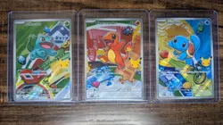 Pokemon First Partner Illustration Collection Series 1 Kanto Gen 1 Starters - Image 1