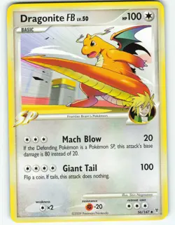 Dragonite FB - 56/147 Supreme Victors - Pokemon TCG - 2009 - Image 1