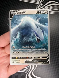Lugia V 138/195 Silver Tempest World Championships 2023 - Pokemon TCG NM - Image 1