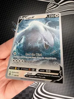 Lugia V 138/195 Silver Tempest World Championships 2023 - Pokemon TCG NM - Image 2