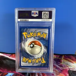 2005 POKEMON EX UNSEEN FORCES #36 CLEFABLE REVERSE FOIL PSA 8 - Image 3