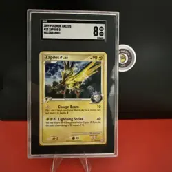 2009 Pokemon Platinum Arceus Zapdos G #12 Holo SGC 8 NM-MT ⚡ Galactic's Bird! - Image 1