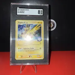 2009 Pokemon Platinum Arceus Zapdos G #12 Holo SGC 8 NM-MT ⚡ Galactic's Bird! - Image 2