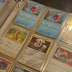 250+ Pokemon Trading Cards Pikachu Binder Album Yellow Gray for Pokemon TCG - Image 5