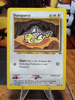 2000 Pokemon Neo Discovery Dunsparce #54 - Image 1