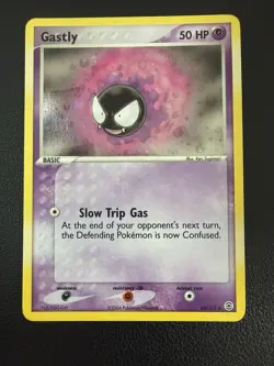 Pokemon TCG Gastly EX FireRed & LeafGreen 63 Reverse Holo Common Near Mint NM - Image 1