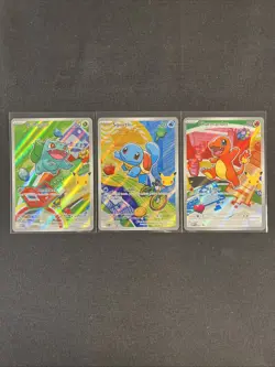 Pokemon 30th First Partner Promo Set - Charmander Squirtle Bulbasaur - MEP, NM - Image 1