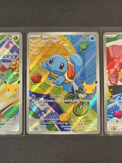 Pokemon 30th First Partner Promo Set - Charmander Squirtle Bulbasaur - MEP, NM - Image 3