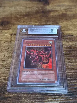 BGS 9 Slifer the Sky Dragon (Ultra Rare) GBI-001 Yu-Gi-Oh 2003 Worldwide Edition - Image 1