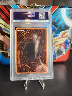 Yu-Gi-Oh LOB-053 Raigeki 1st Edition PSA 6 Excellent-MINT - Image 2