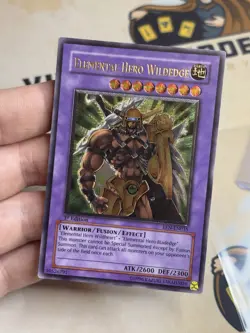 Elemental HERO Wildedge EEN-EN035 1st Edition Ultimate Rare YuGiOh! NM EURO - Image 2
