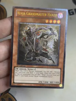 Ninja Grandmaster Hanzo ORCS-EN029 Ultimate Rare 1st Edition Yu-Gi-Oh! NM - Image 2