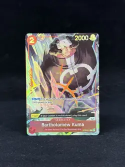 OP05-011 Bartholomew Kuma FOIL Promo - One Piece Card Game - Seven Warlords Eng - Image 1