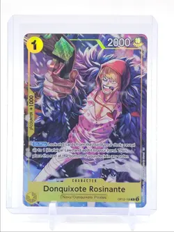 DONQUIXOTE ROSINANTE 2025 ONE PIECE LEGACY OF THE MASTER RARE A OP12-108 Q6626 - Image 1