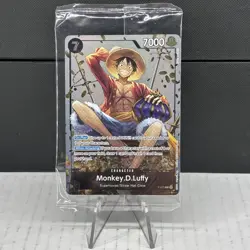 P-075 Monkey.D.Luffy Promo Card TS-02 Tin Set 02 ENGLISH SEALED Card Untouched - Image 1