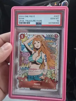 PSA 10 Nami OP06-007 Treasure Rare – One Piece Wings of the Captain – GEM MINT - Image 4
