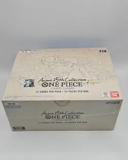 One Piece Extra Booster: Anime 25th Collection English Booster Box EB02 = Sealed - Image 1