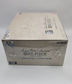 One Piece Extra Booster: Anime 25th Collection English Booster Box EB02 = Sealed - Image 4