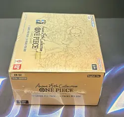 One Piece TCG EB-02 Anime 25th Collection Extra Booster Box English Sealed - Image 3