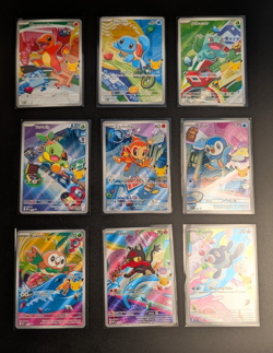 Pokemon 2026 First Partner Illustration Collection Series 1 Promos Set 9 Cards - Image 2