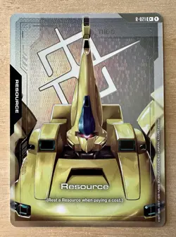 Gundam Zeta THE O Foil Resource R-021 C+ Alt Art GD03 Steel Requiem Card Game - Image 1