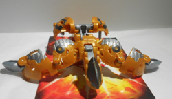 Bakugan Pyravian Ultra Tan Aurelus Battle Planet B500 - Card - 2 cores - Image 2