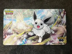 Radiant Eevee - Trading Card Game Playmat - Pokemon Go Premium Collection - Image 2