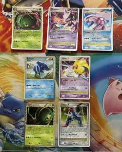 Vintage Pokemon Card Lot Holo Fire Mewtwo Suicune Palkia Dialga - Image 1