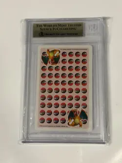 1998 Pokemon Stadium Red Version Playing Cards Ace of Diamonds Flareon BGS 9.5 - Image 2