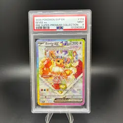 Eevee ex 174 Sv: Scarlet & Violet Promo Cards Holo PSA 9 - Image 1